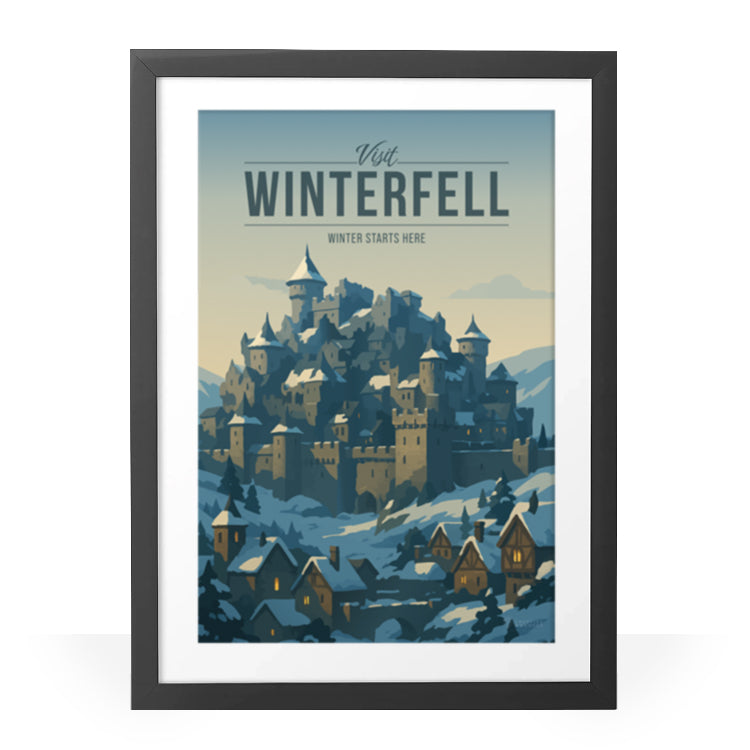 Winterfell Travel Poster