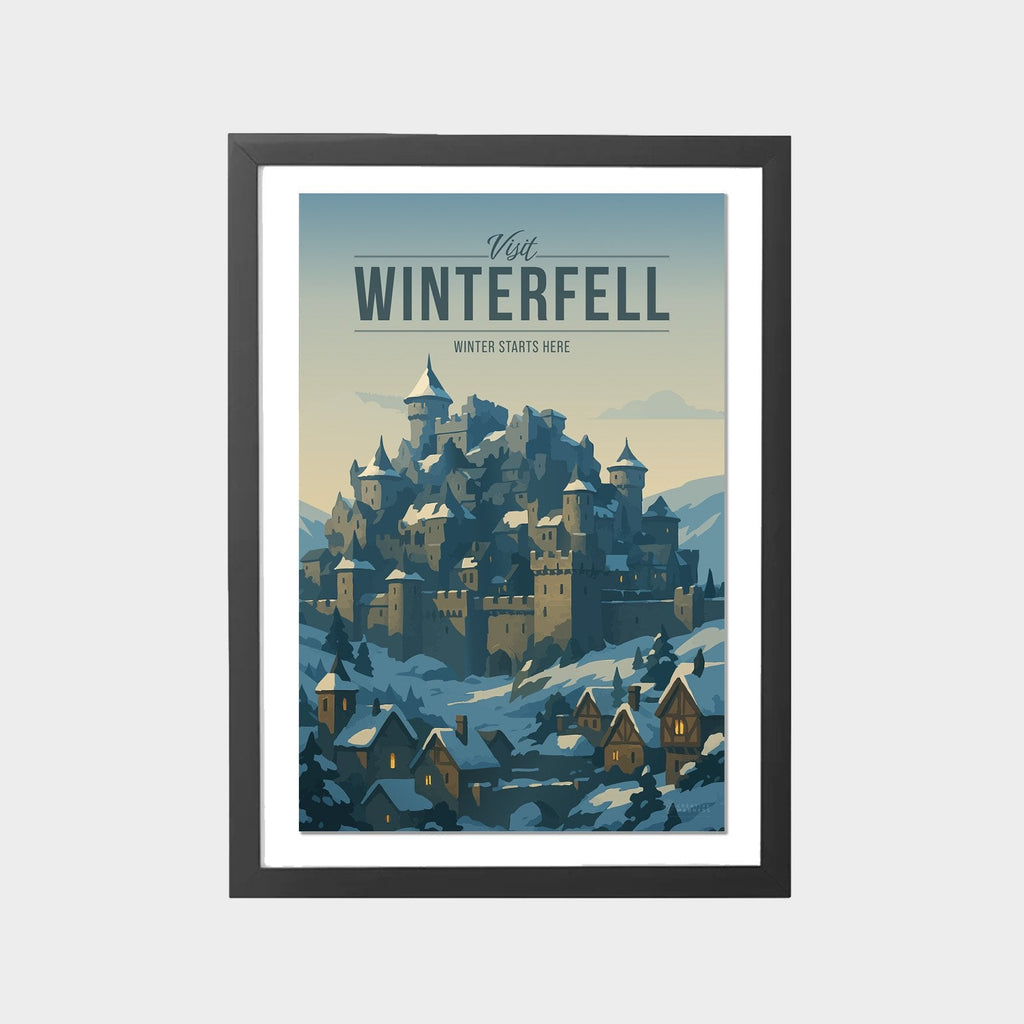 Direwolf Seats of Power — 3 Poster Set