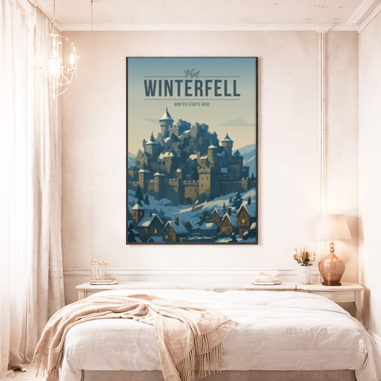 Winterfell Travel Poster