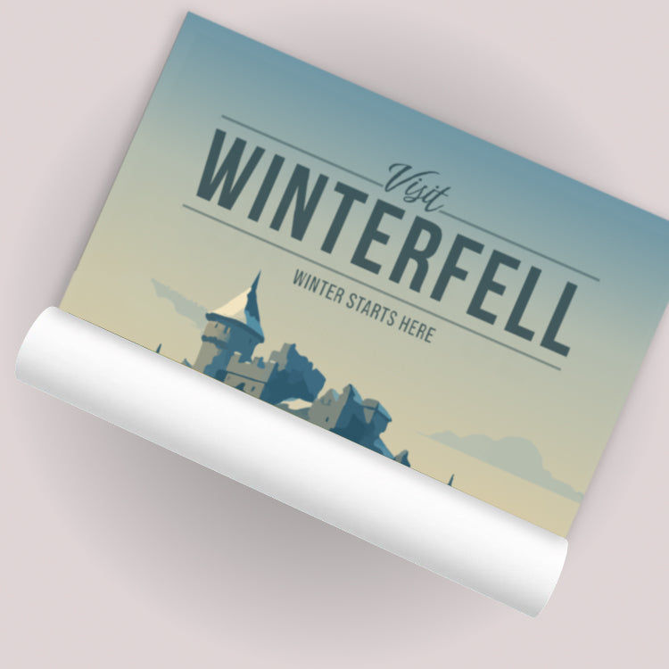 Winterfell Travel Poster