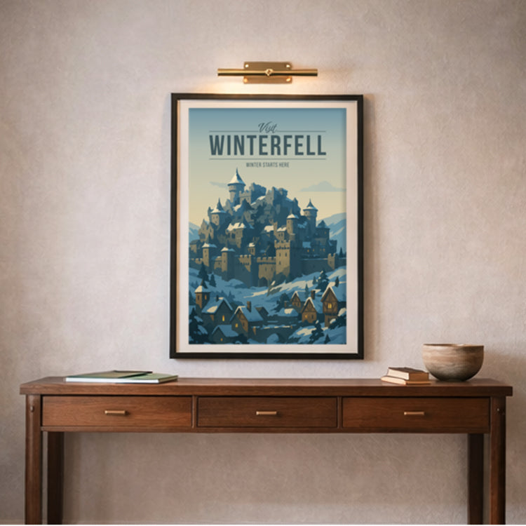 Winterfell Travel Poster