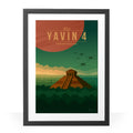 Yavin 4 Travel Poster