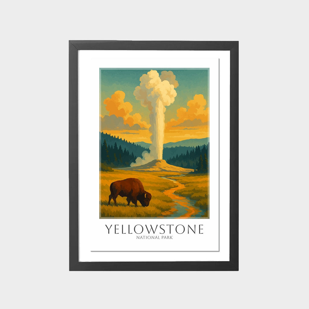 The Five Most Visited Parks — Complete 5 Poster Set